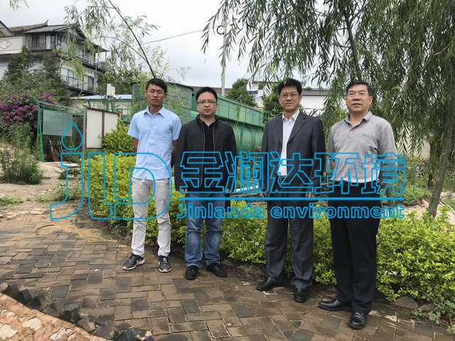 省科技厅组队考察四川金澜达环境科技有限公司