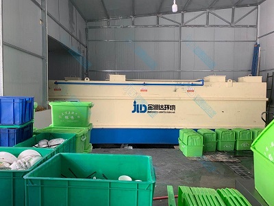 西藏林芝餐具洗涤污水处理设备安装案例