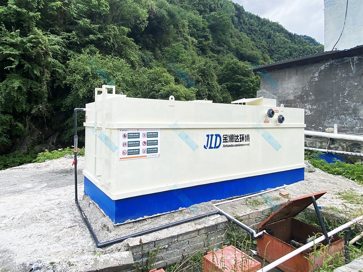 马尔康农村生活污水处理设备安装案例
